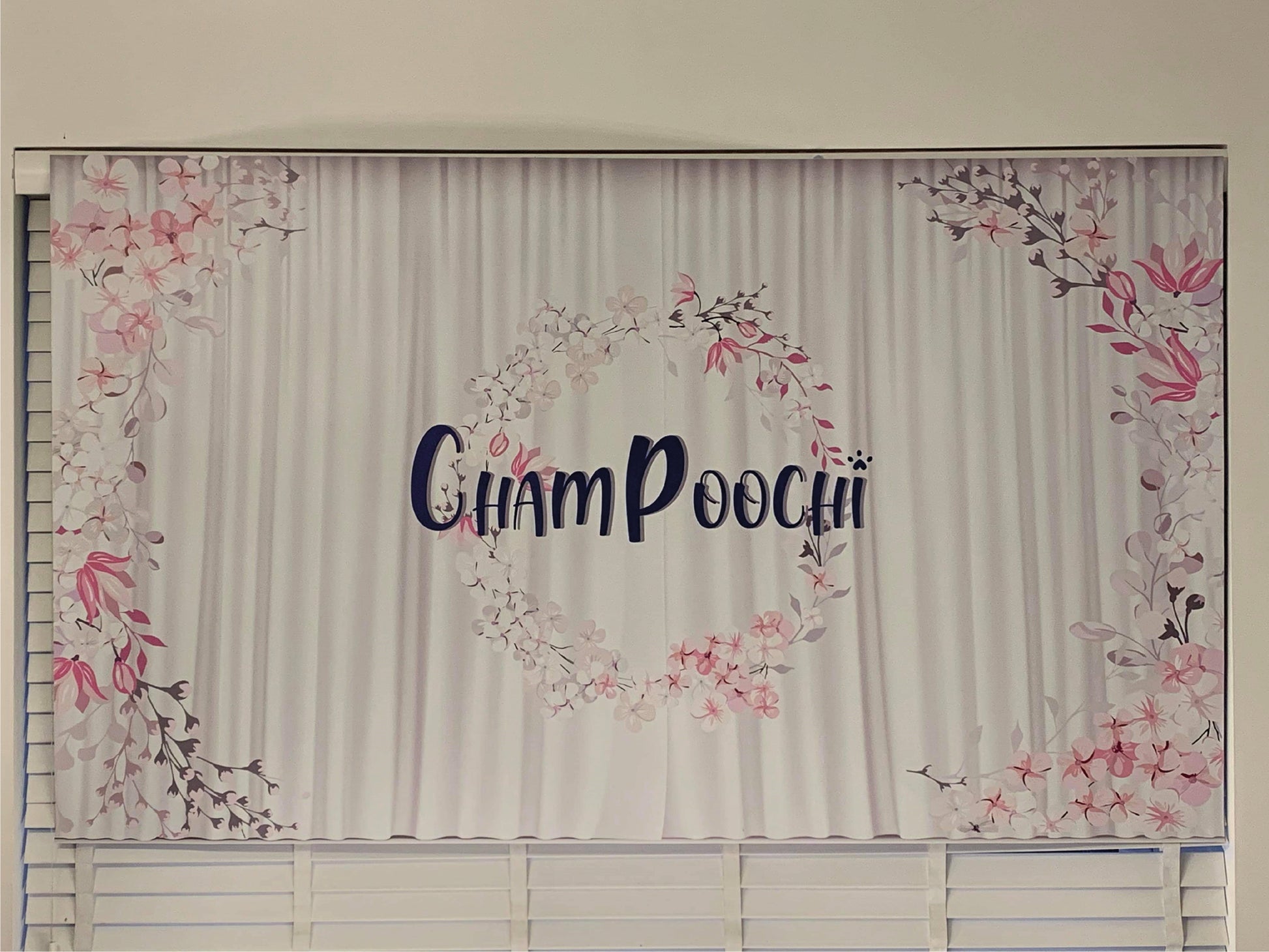 Custom Backdrop, Business Backdrop, Logo Backdrop - Custom Logo Backdrop