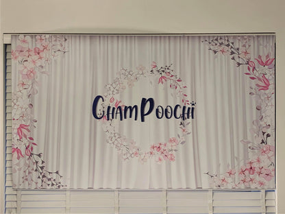 Custom Backdrop, Business Backdrop, Logo Backdrop - Custom Logo Backdrop