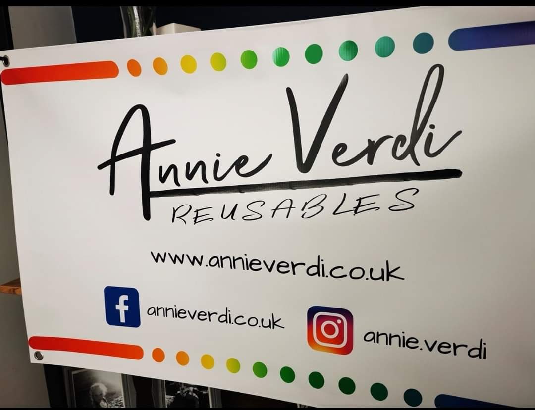 Custom banner for a business 