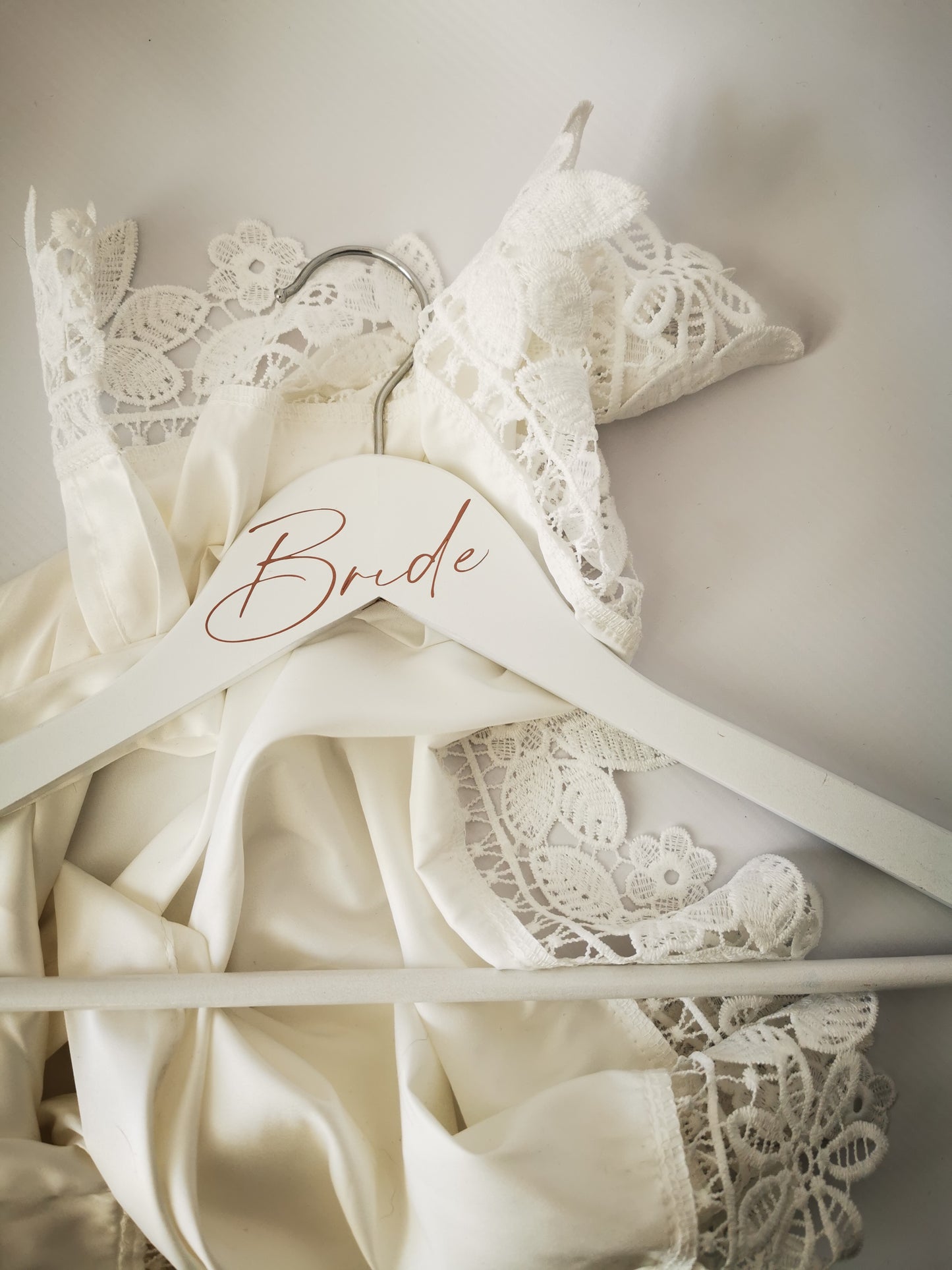 Personalised wedding hangers
